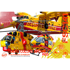 Emerg Colors Aircraft - Red