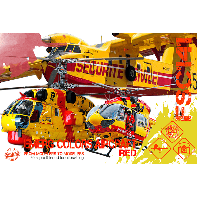 Emerg Colors Aircraft - Red 1