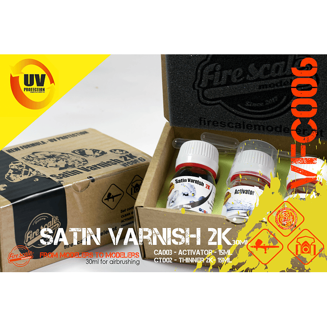 Satin Varnish 2K 1