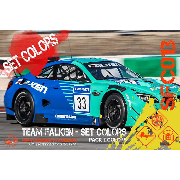 Team Falken Set Colors