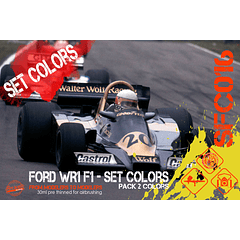 Ford WR1 F1 - Set Colors