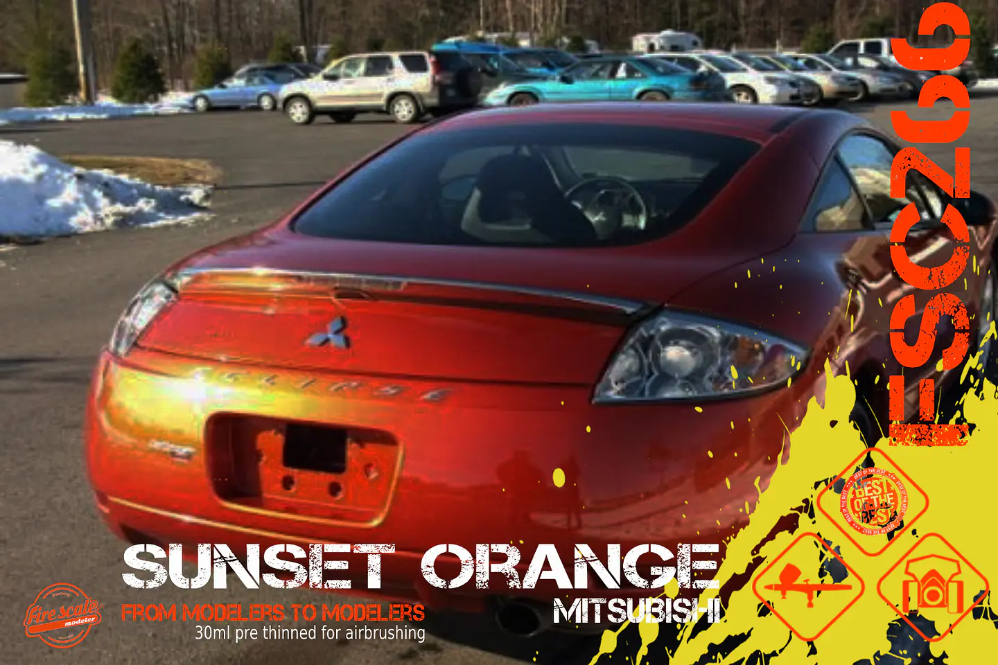 Sunset Orange Mitsubishi 1
