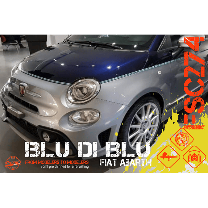 BLU DI BLU Fiat Abarth 1