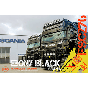 Ebony Black Scania