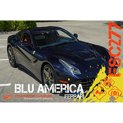 Blu America Ferrari