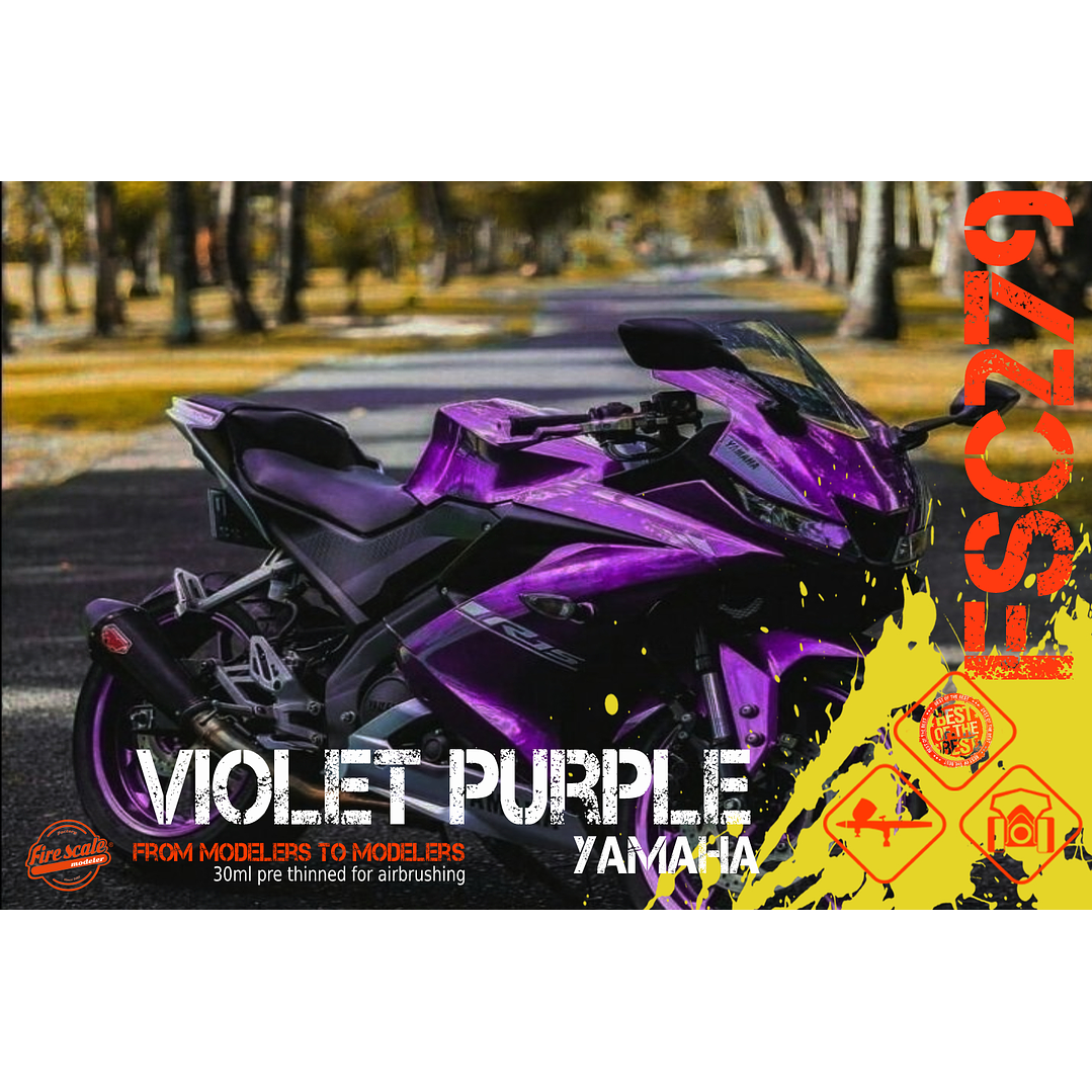 Violet Purple Yamaha + Base Color 1