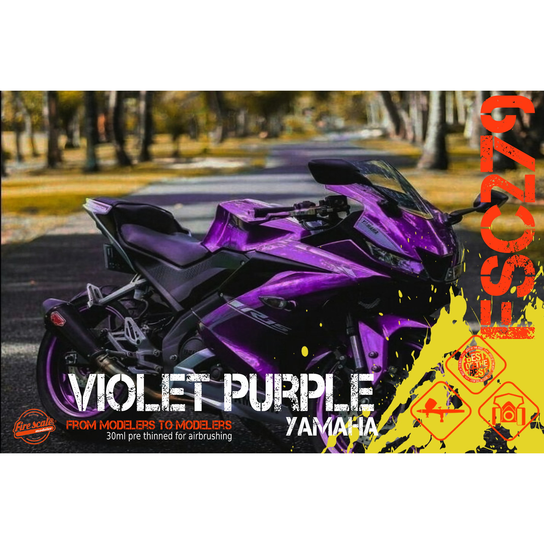 Violet Purple Yamaha
