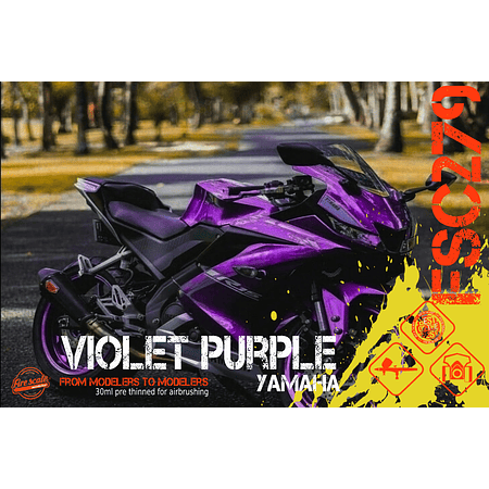 Violet Purple Yamaha + Base Color