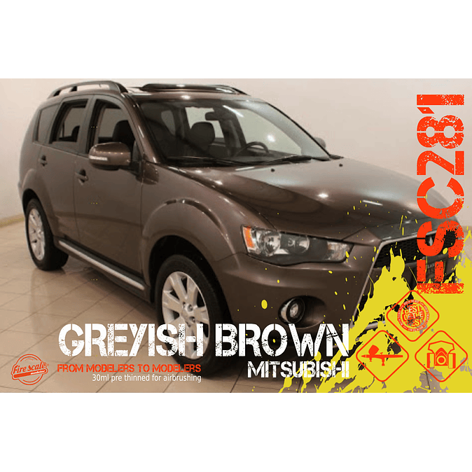 Greyish Brown Mitsubishi 1
