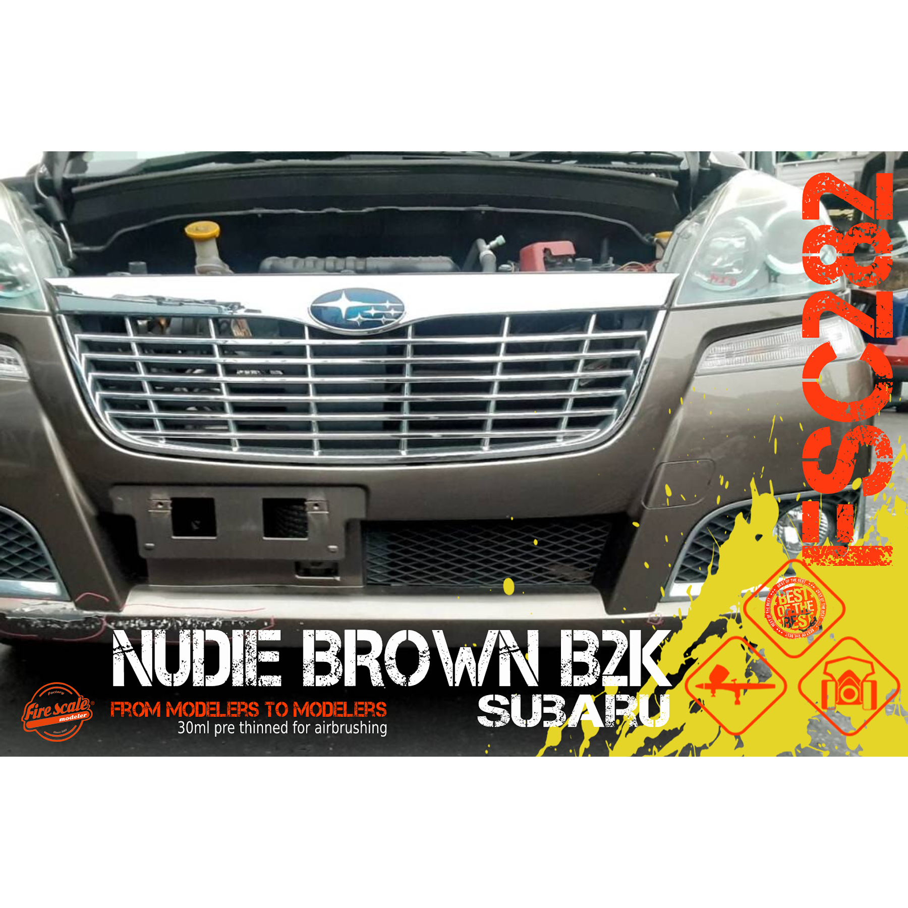B2K Nudie Brown Subaru