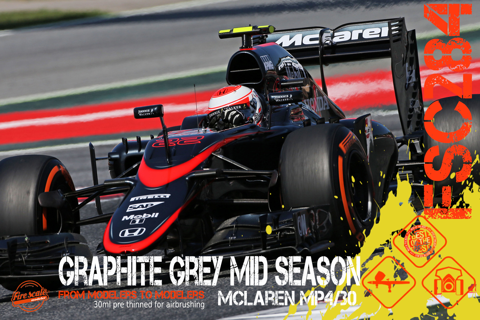 Graphite Gray Mid Season - Mclaren MP4/30