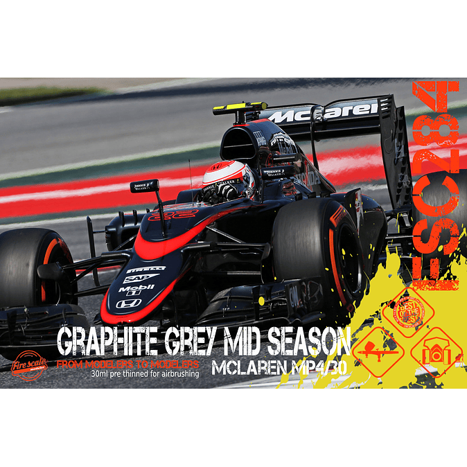 Graphite Gray Mid Season - Mclaren MP4/30 1