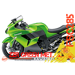 Kawasaki ZZR Green Met. + Base Color