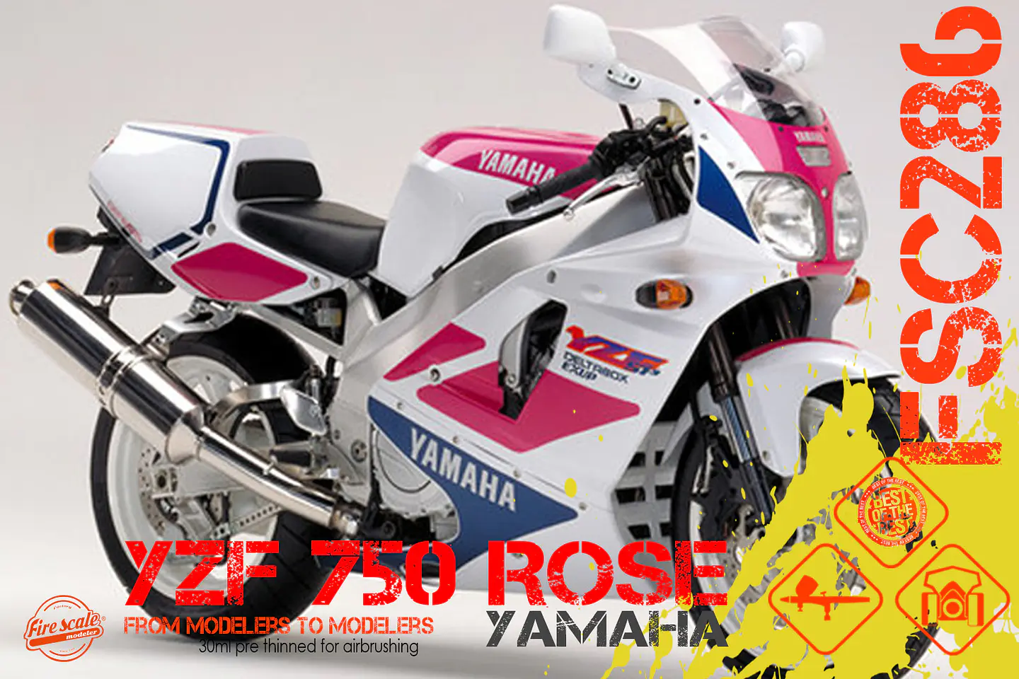Yamaha YZF 750 Rose 1