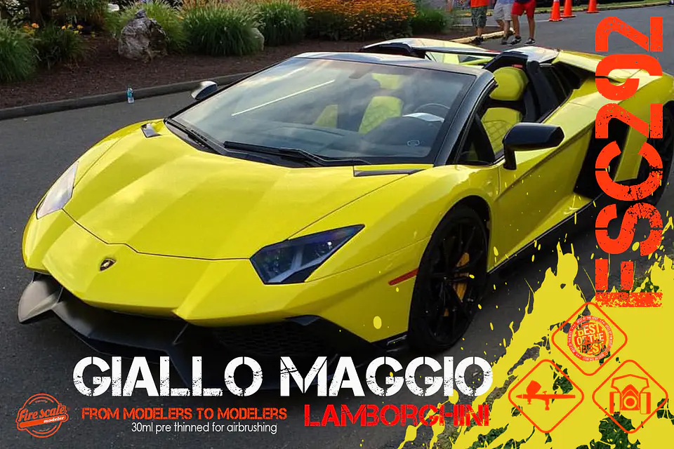 Giallo Maggio Lamborghini + Base Color 1
