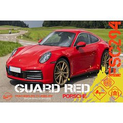 Porsche Guard Red