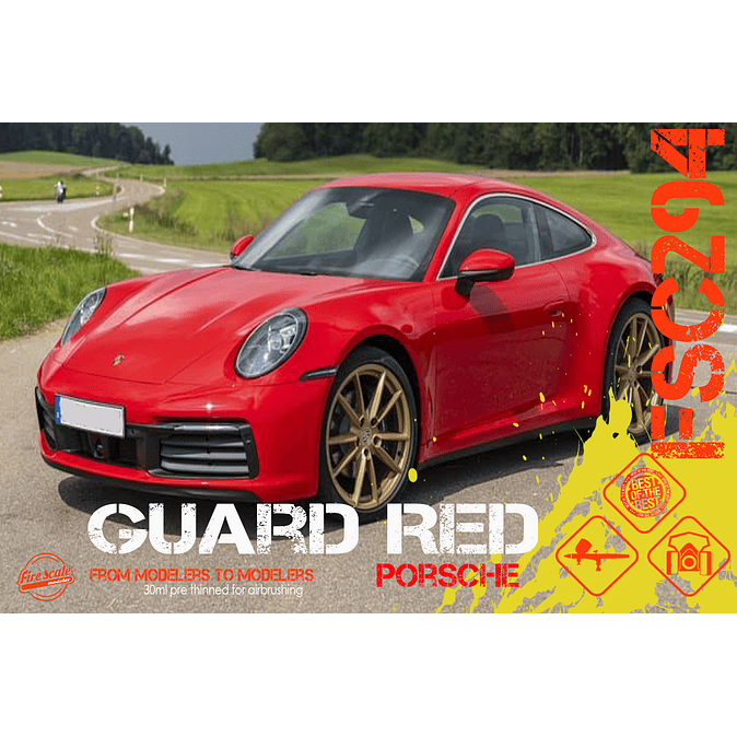 Porsche Guard Red 1