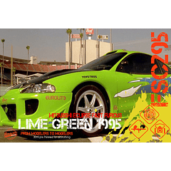 Lime Green 1995 - Mitsubishi Eclipse Fast Furious
