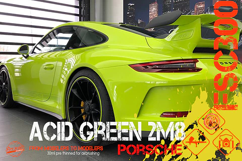 Acid Green 2M8 Porsche