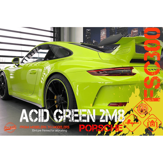 Acid Green 2M8 Porsche 1