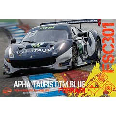 Aphatauri DTM Ferrari Blue