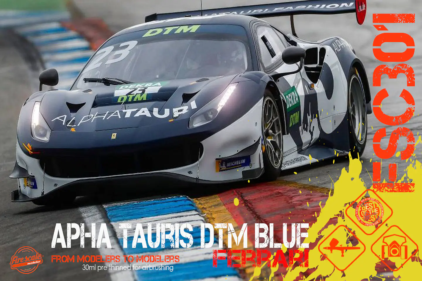 Aphatauri DTM Ferrari Blue 1