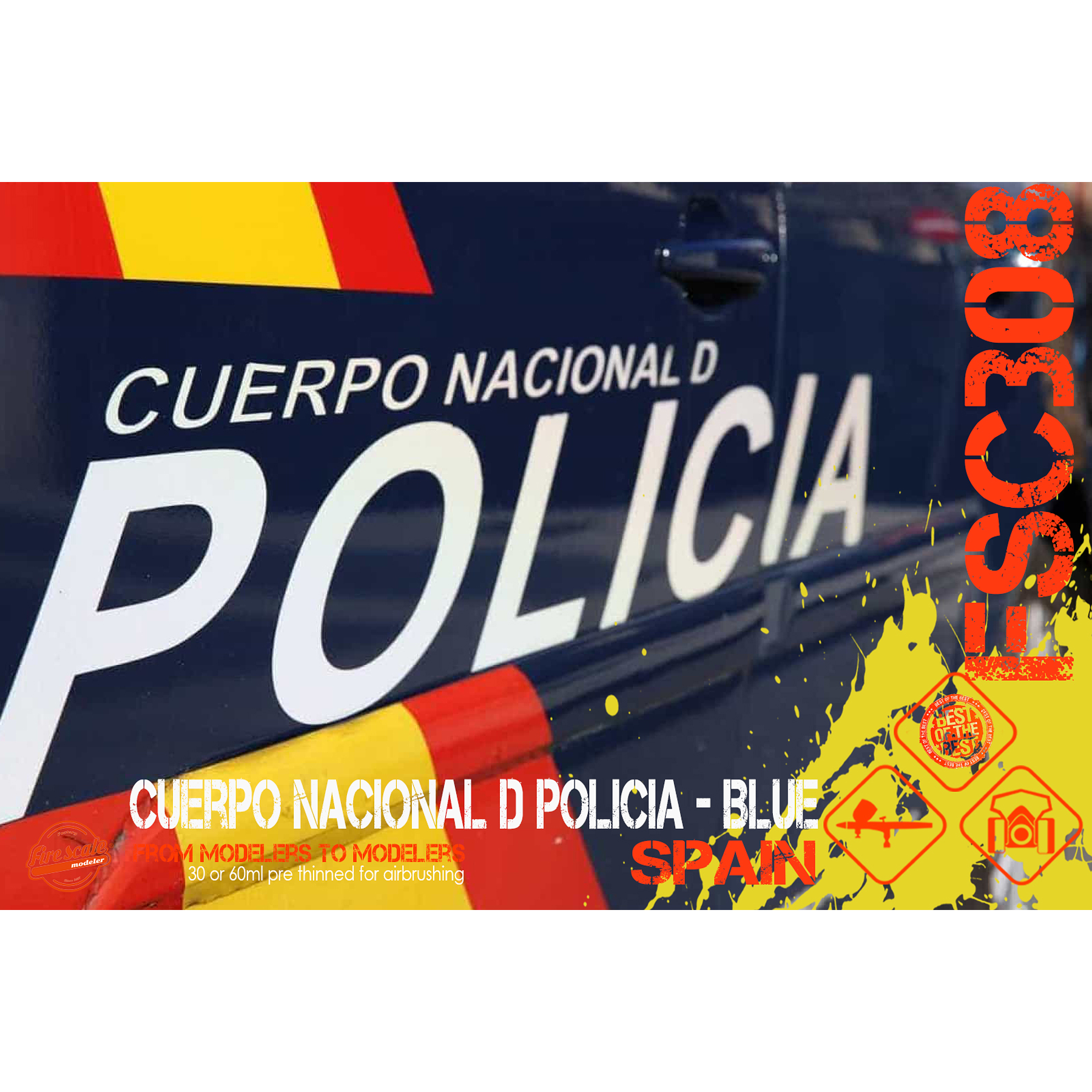 National Police Department Spain - Blue