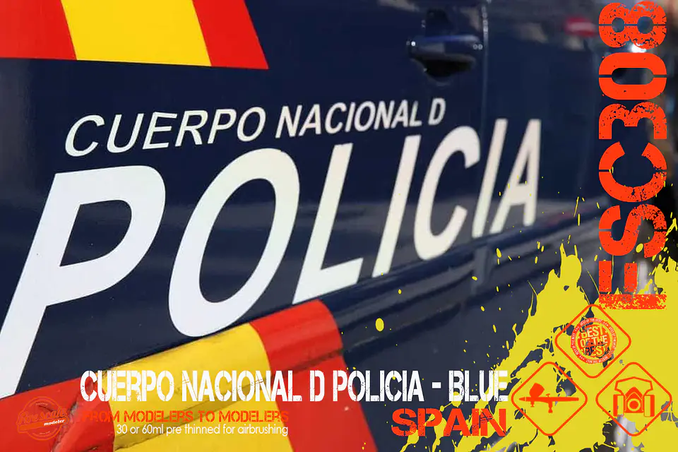 National Police Department Spain - Blue 1