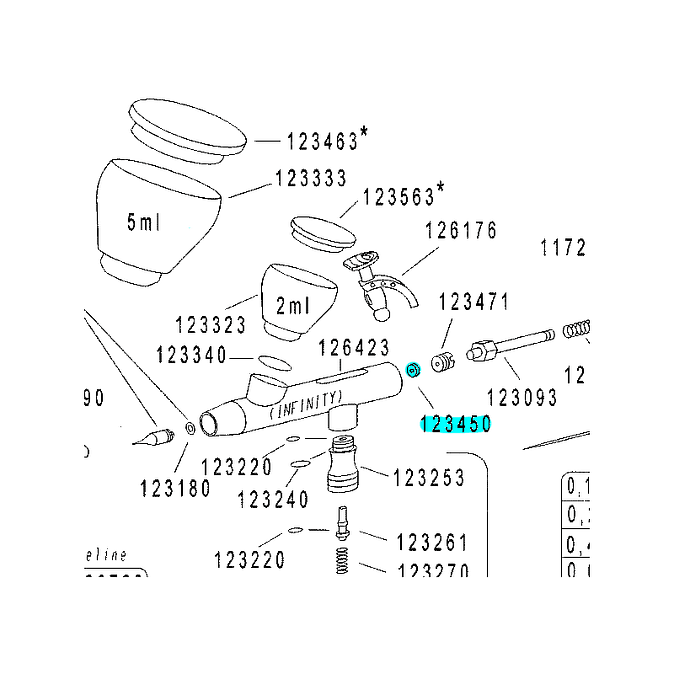 Seal Consisting of PTFE for Needle 3