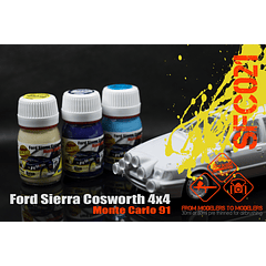 Ford Sierra Cosworth 4x4 Monte Carlo 91 - Set