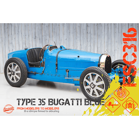 Type 35 Bugatti Blue