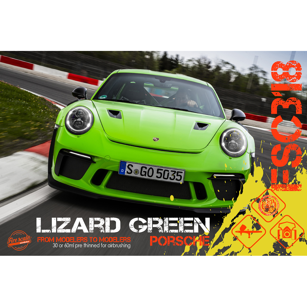 Porsche Lizard Green 1