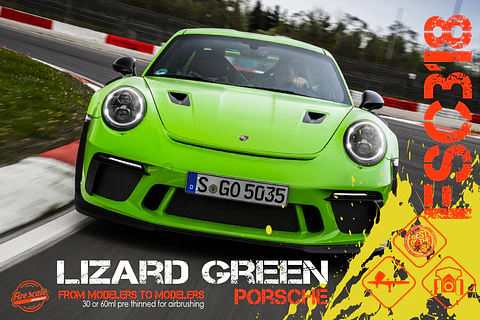 Porsche Lizard Green