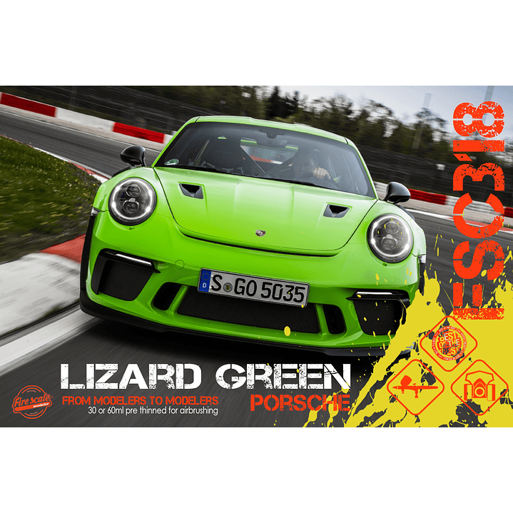 Porsche Lizard Green 1