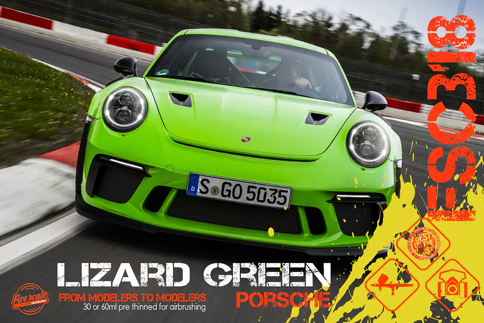Porsche Lizard Green 1