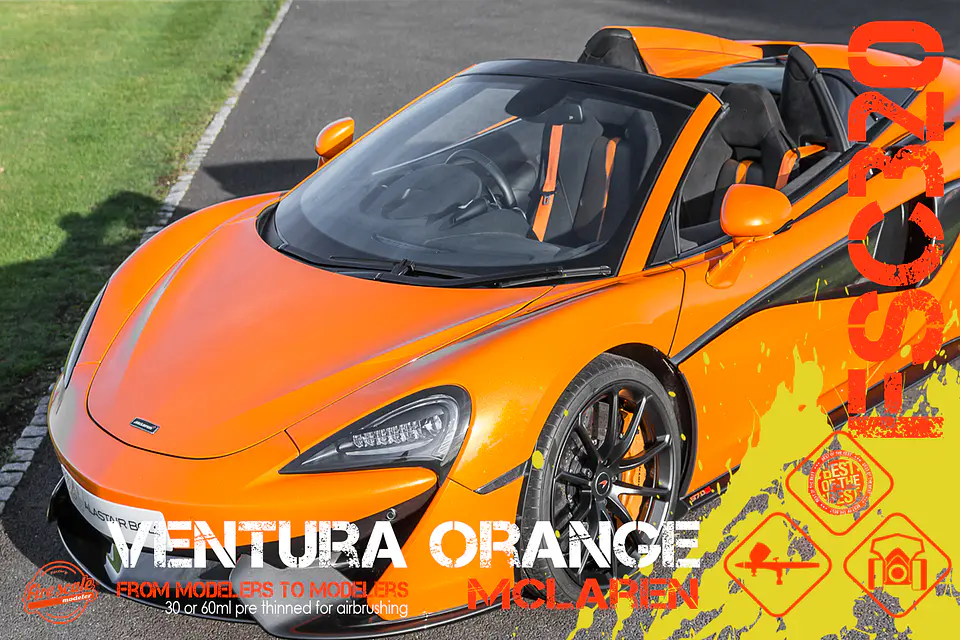 Mclaren Ventura Orange + Base Color 1