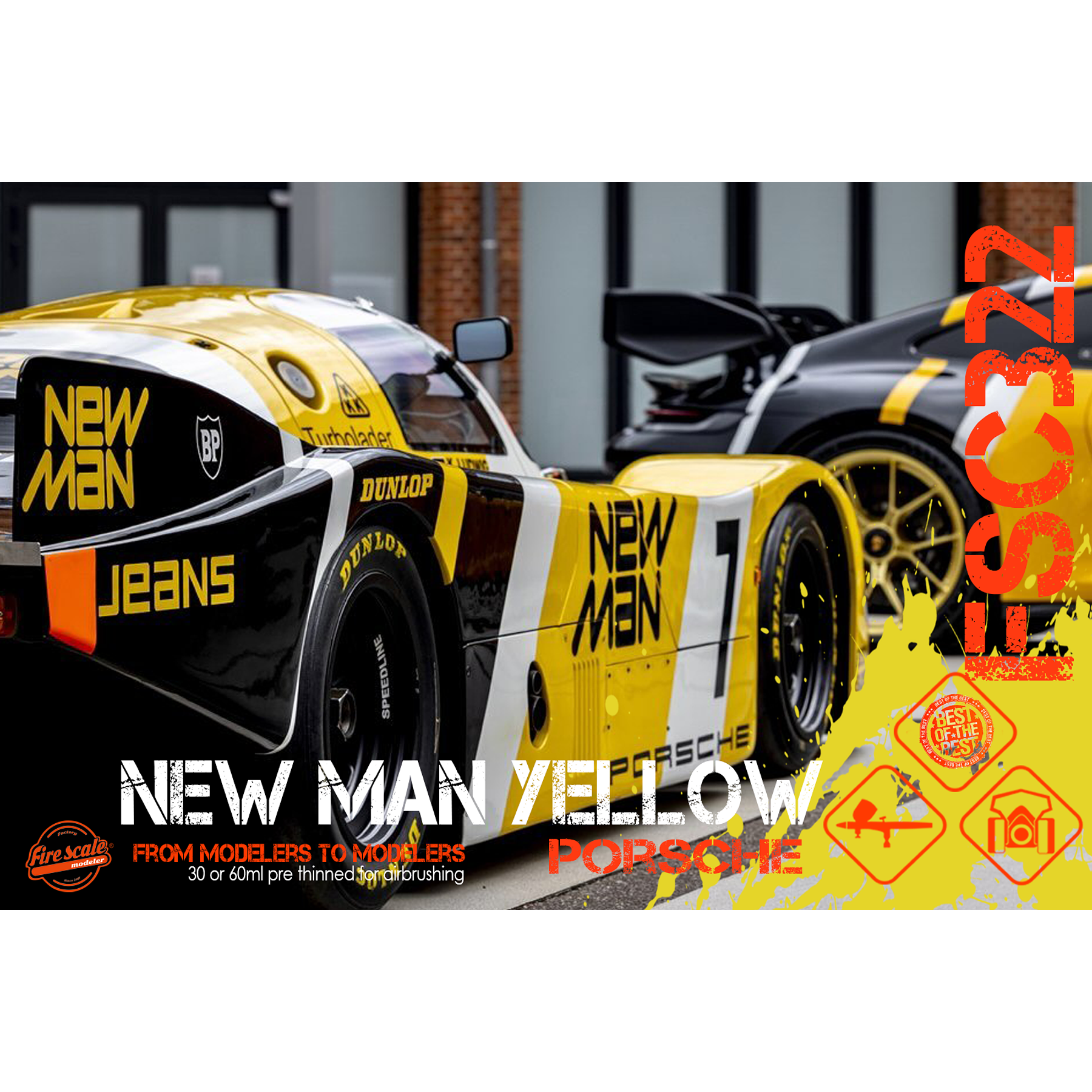 Porsche New Man Yellow