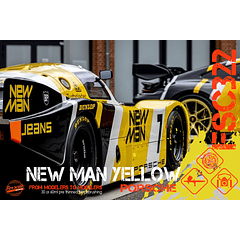 Porsche New Man Yellow