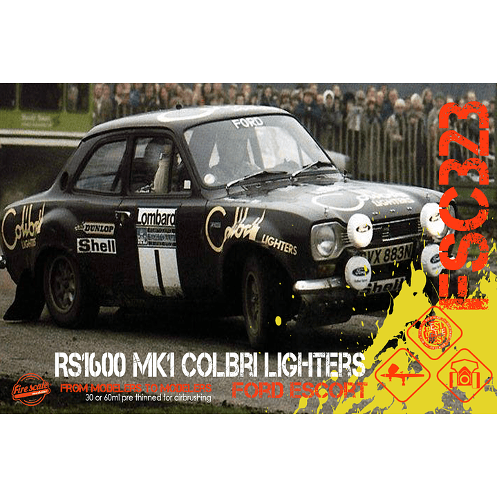 Ford Escort Rs1600 Mk1 Colibri Lighters