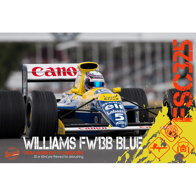 1990 Williams FW13B Renault Blue 1