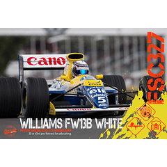 1990 Williams FW13B Renault White
