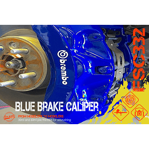 Blue Brake Caliper