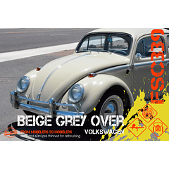Beige Grey Over Volkswagen