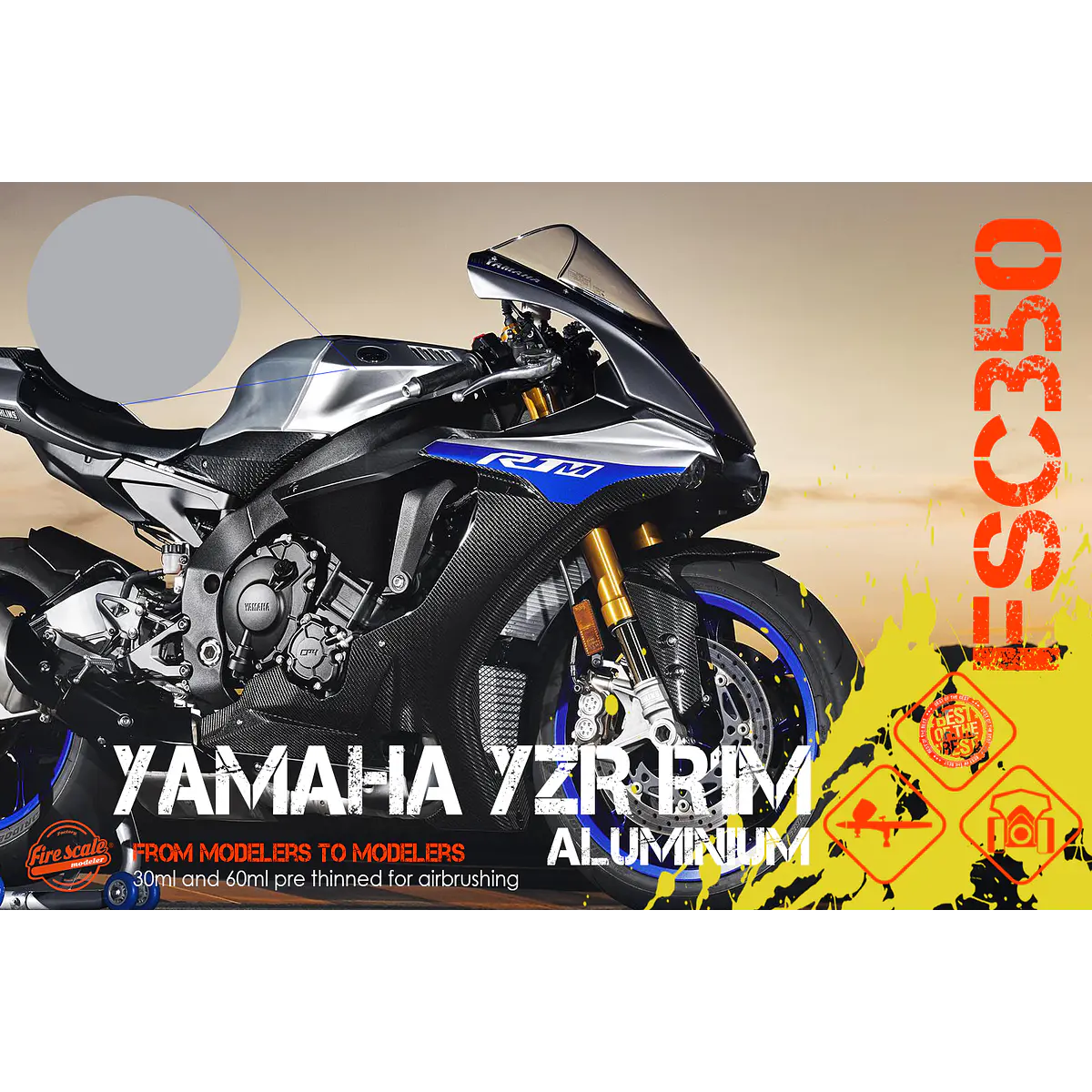 Yamaha YZR R1M Aluminium