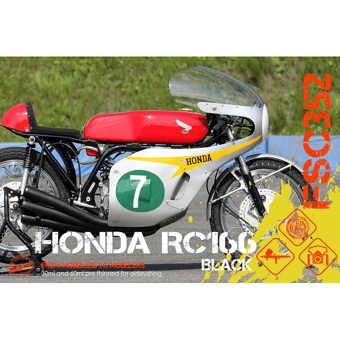 Honda RC166 Black 1