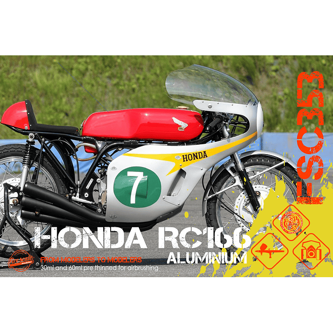 Honda RC166 Aluminium 1