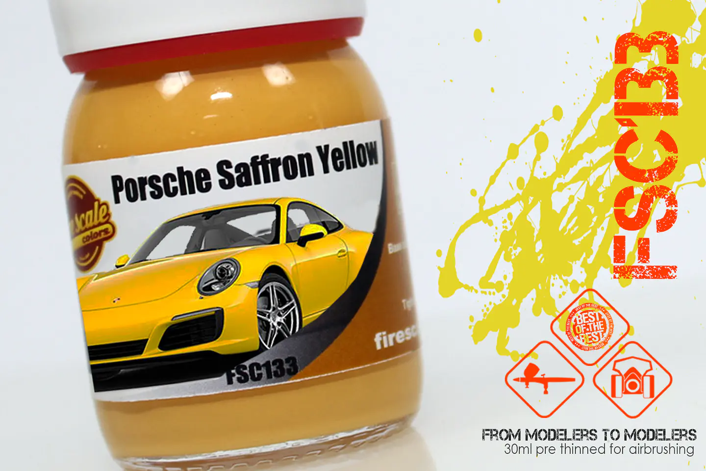 Porsche Saffron Yellow 1