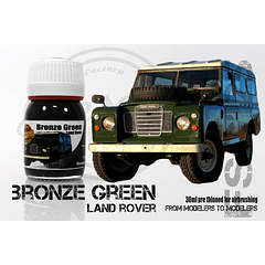 Bronze Green Land Rover