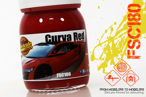 Red Acura curve