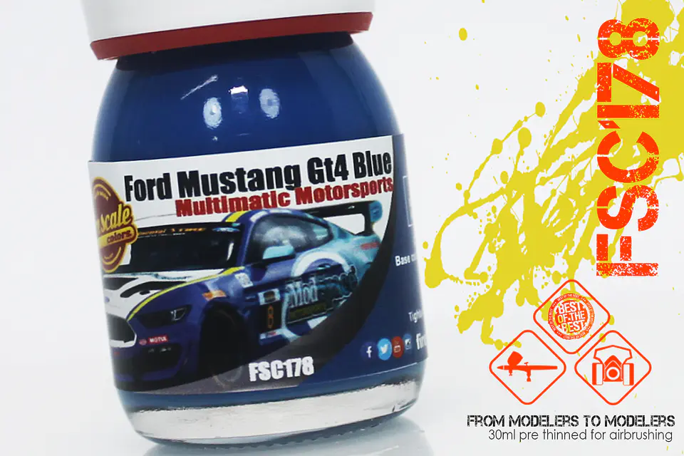 Ford Mustang GT4 Multimatic Motorsports Blue 2